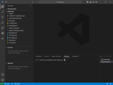 REMPTIONで動画のサンプルを動かすよ